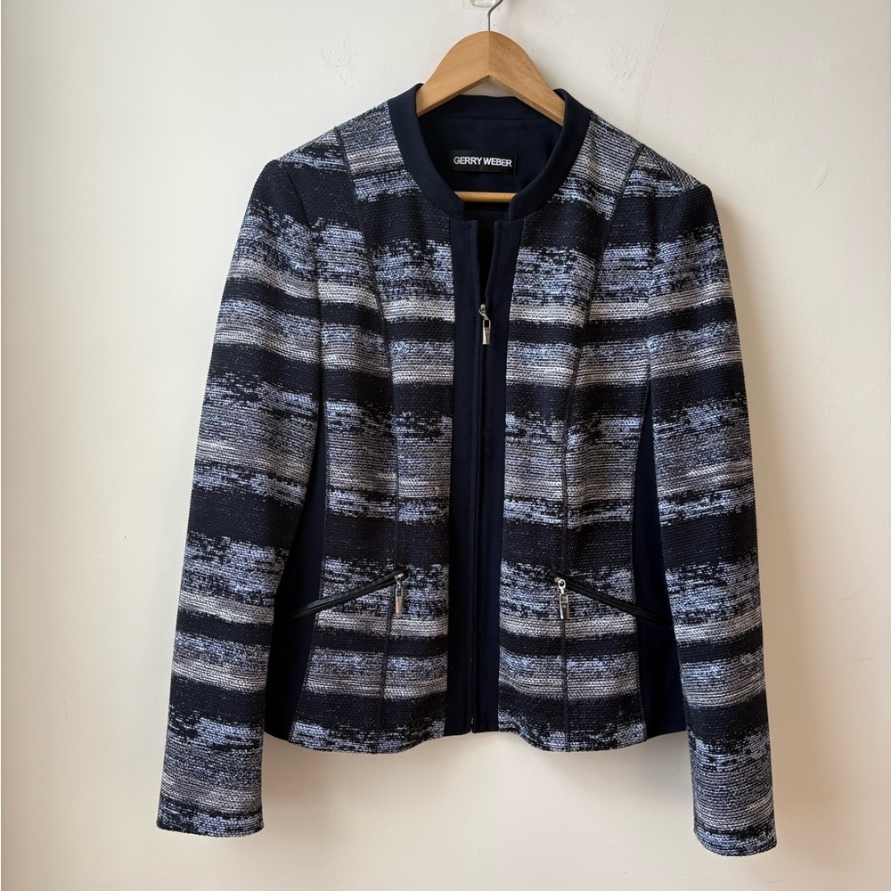 NWOT Gerry Weber Tweed Blazer - Picture 3 of 13